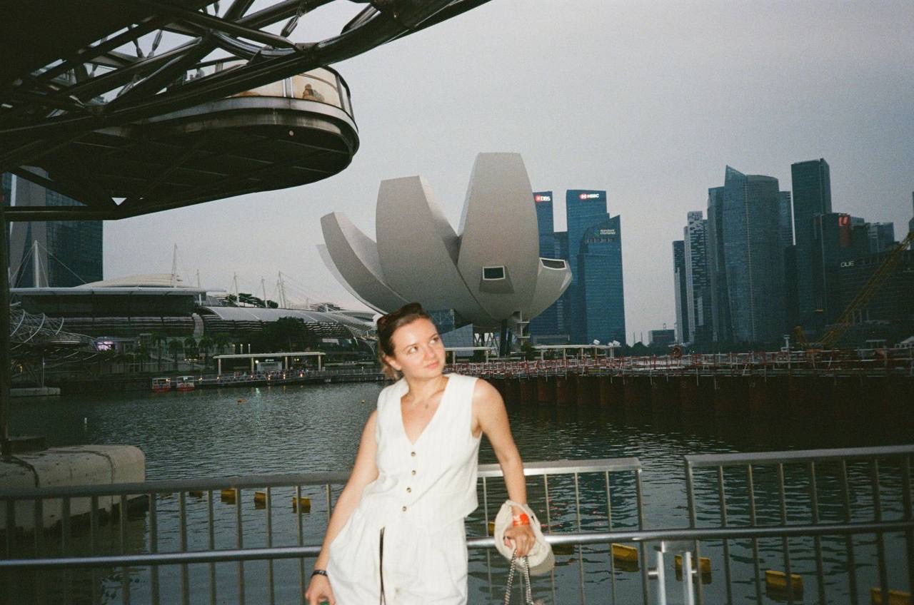 Anastasia Moroz in Singapore